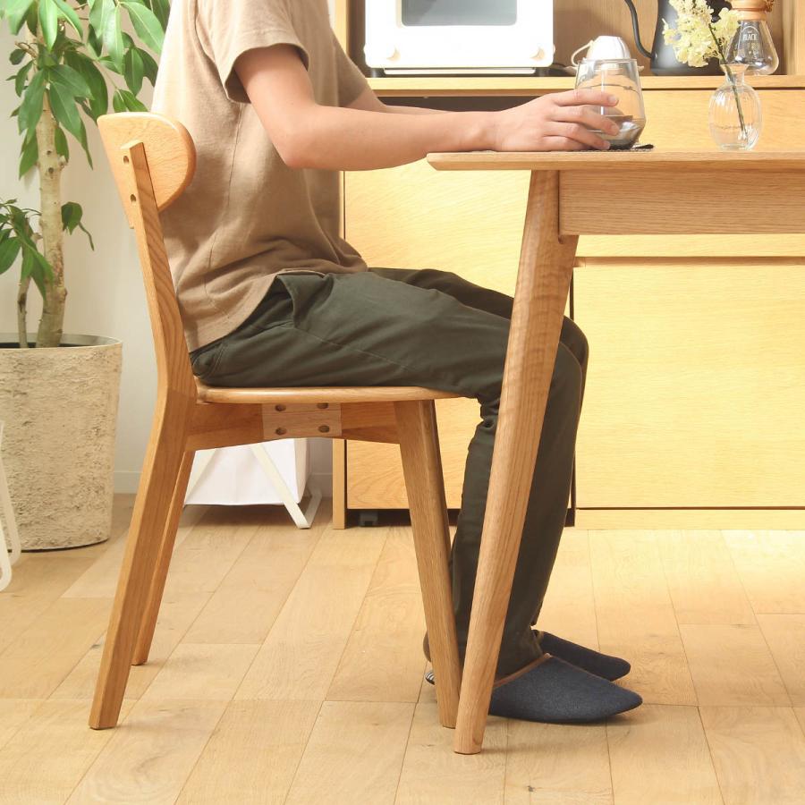 岩附 ダイニングテーブル 幅80cm 正方形 リバー 木製 天然木 （ オーク