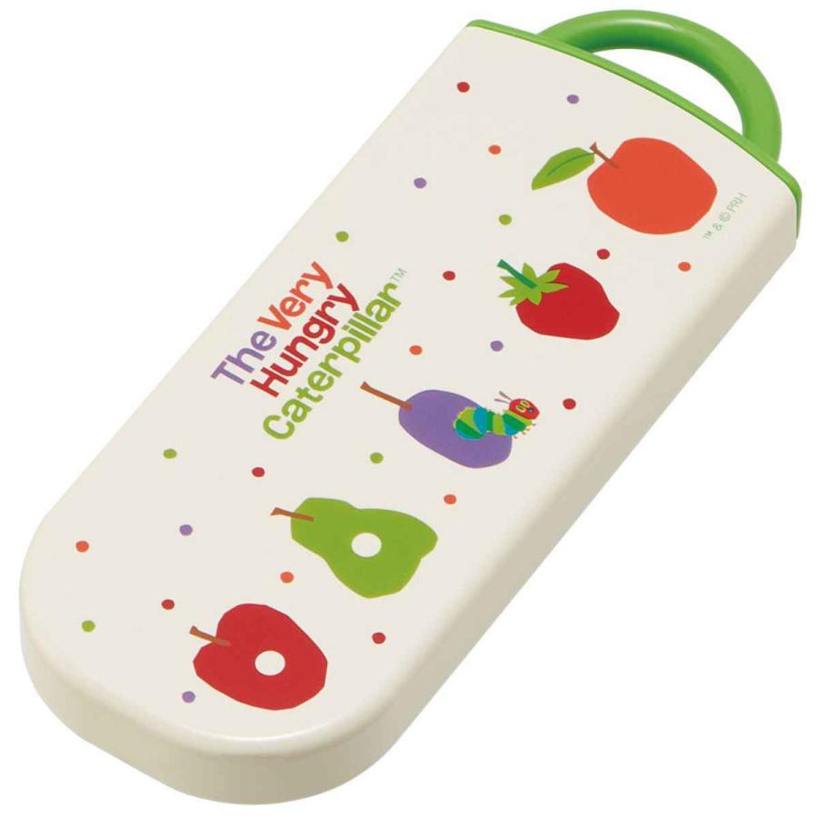 スケーター トリオセット 抗菌 箸 スプーン フォーク はらぺこあおむし