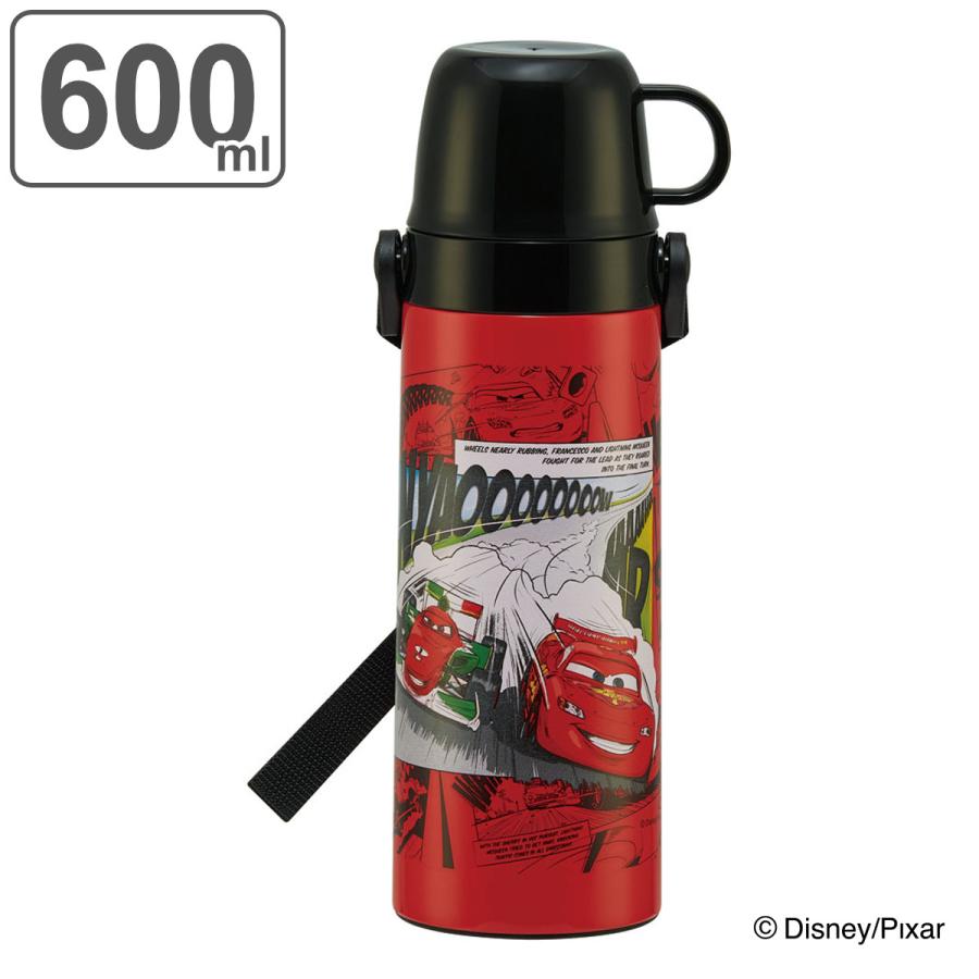 水筒 キッズ 600ml 2way 直飲み コップ ステンレス カーズ コミック 保冷 保温 コップ飲み ステンレスボトル ワンプッシュ 軽量 子供 3977 お弁当グッズのカラフルボックス 通販 Yahoo ショッピング