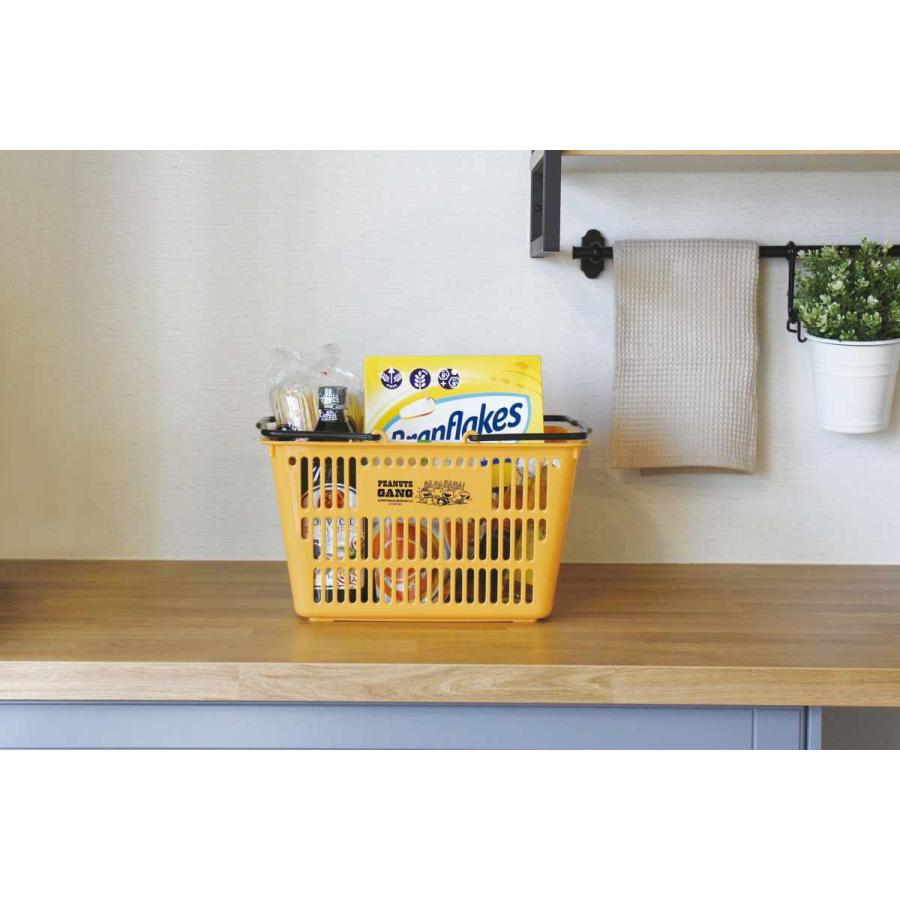 バスケット スヌーピー ミニエコバスケット （ 買い物かご 収納