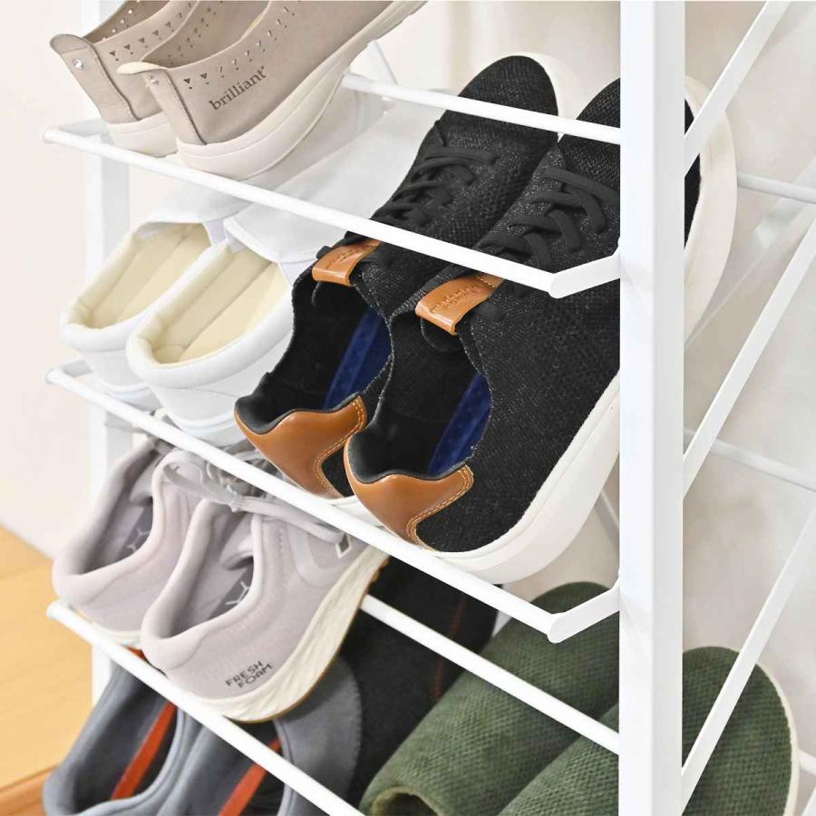 フクダクラフト シューズラック 幅50.5cm 5段 スリムタイプ （ 靴 収納