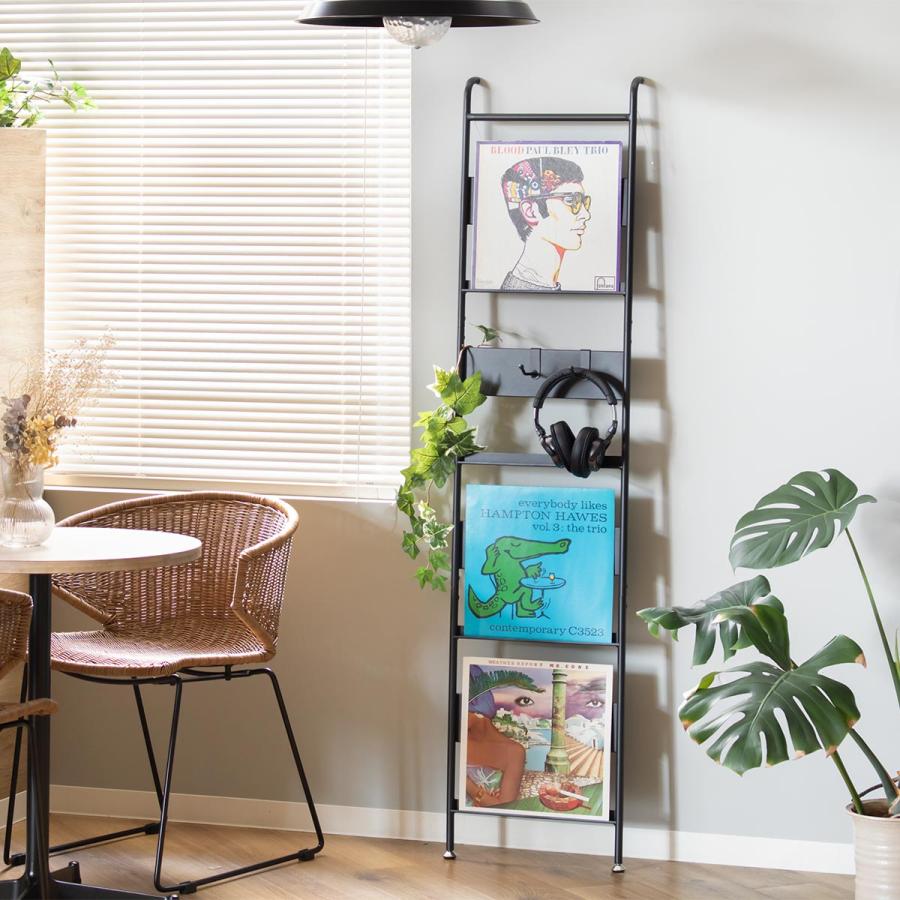 収納ラック レコードラック スリム （ ラック レコード 収納