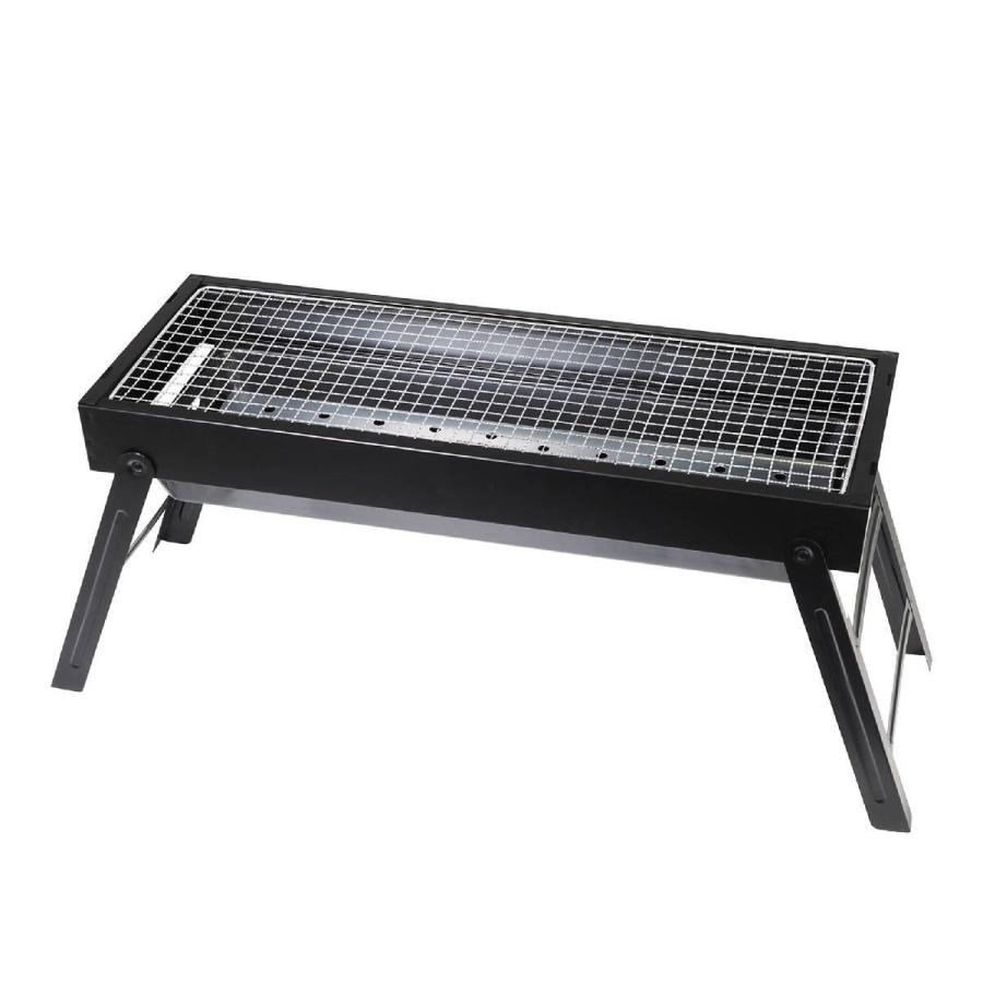 バーベキューコンロ BBQワイドコンロ 75×23×31cm （ モンターナ MONTAGNA BBQコンロ バーベキュー コンロ BBQ 大型 ）｜colorfulbox