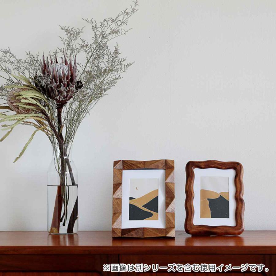 【未使用】2004年　ウサハナ　フォトスタンド　フォトフレーム　写真立て フォトフレーム SWE-04 2L判 スタンド 壁掛け 木製 （ フォトスタンド