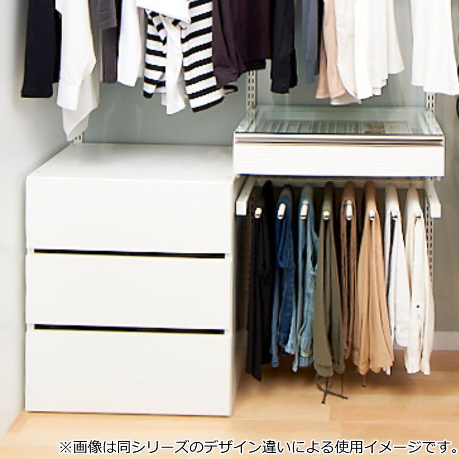 壁面収納 フィットラック 引き出し1段 幅90cm （ パーツ オプション
