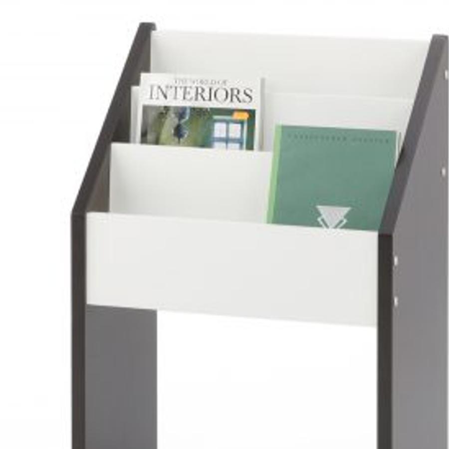 法人限定） 木製 マガジンラック 幅55cm （ パンフレットスタンド 絵