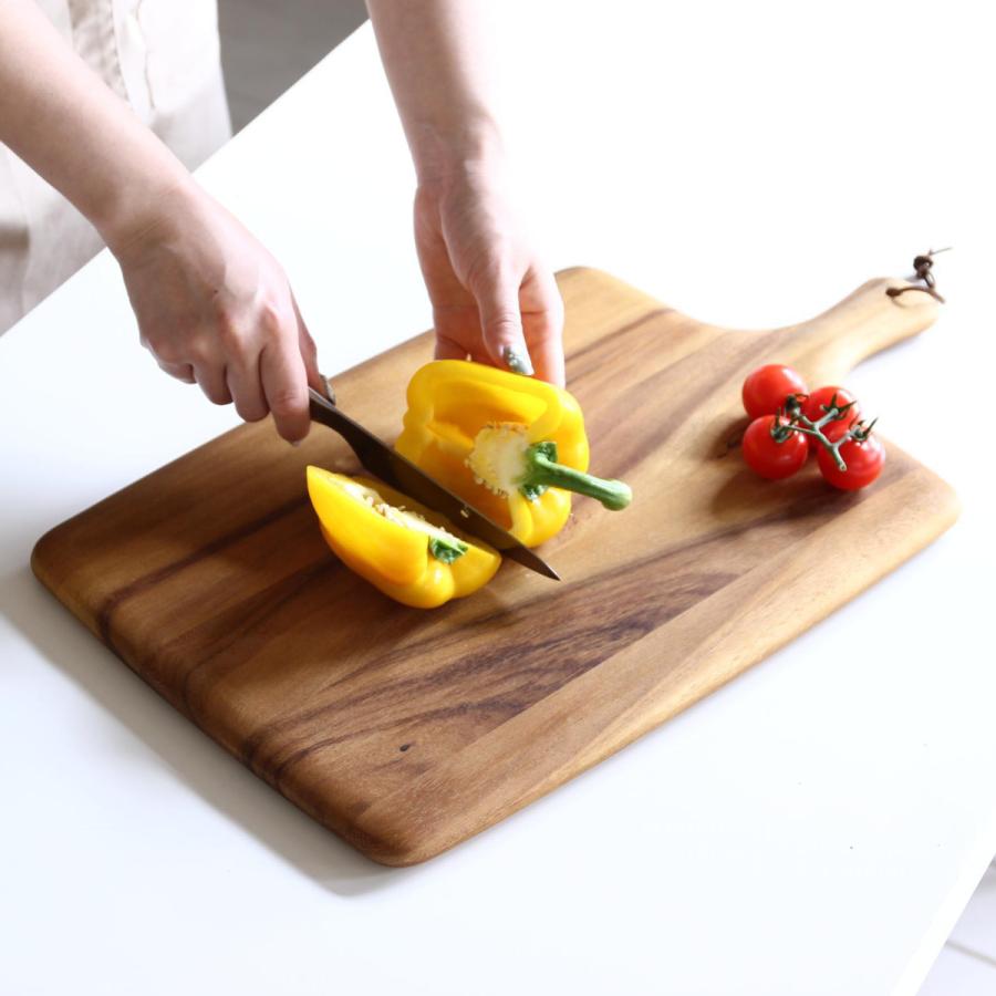 カッティングボード 50cm レクト BONO アカシア 木製 （ まな板 木製