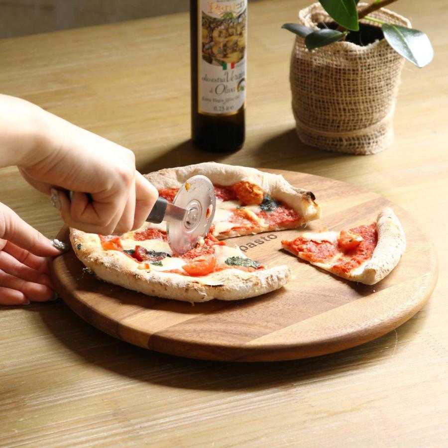 回転台 30cm BONO アカシア 木製 （ 回転皿 回転プレート 大皿 皿 お皿