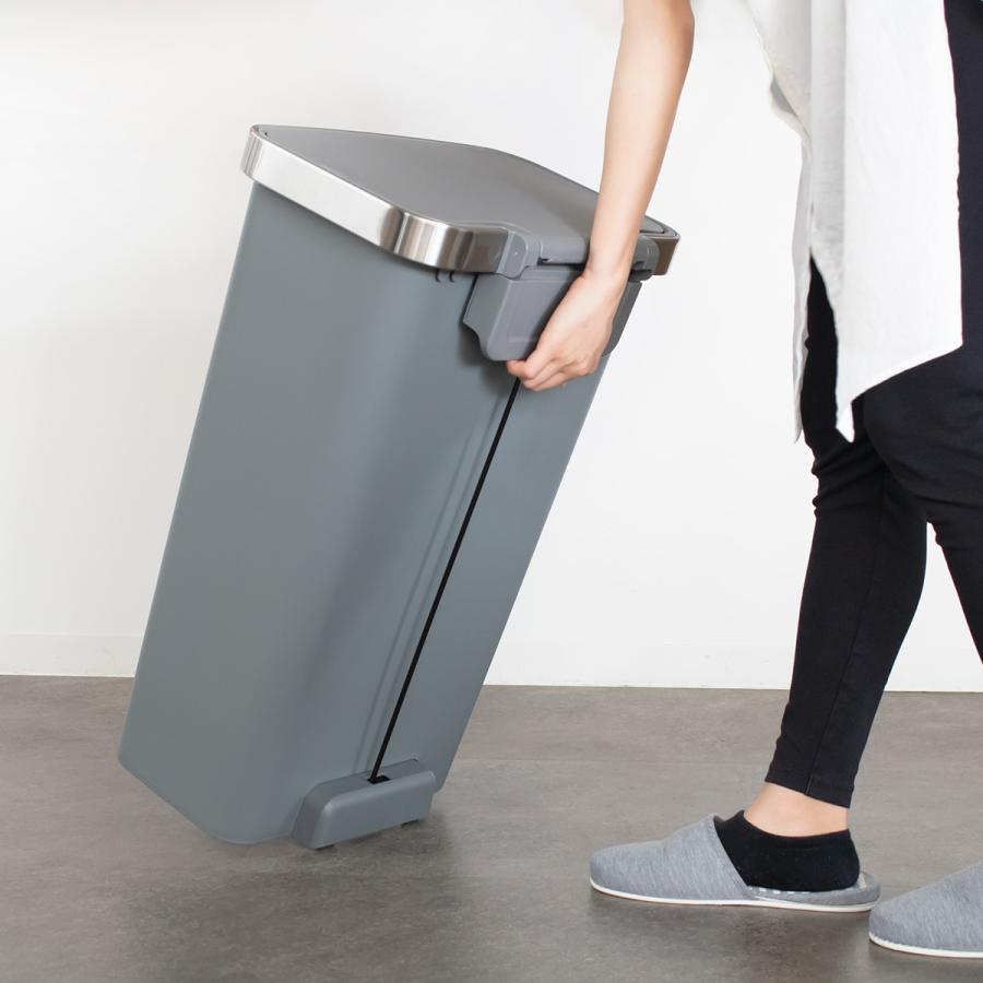 EKO ゴミ箱 45L ハナステップビン （ ごみ箱 45リットル 幅40.9