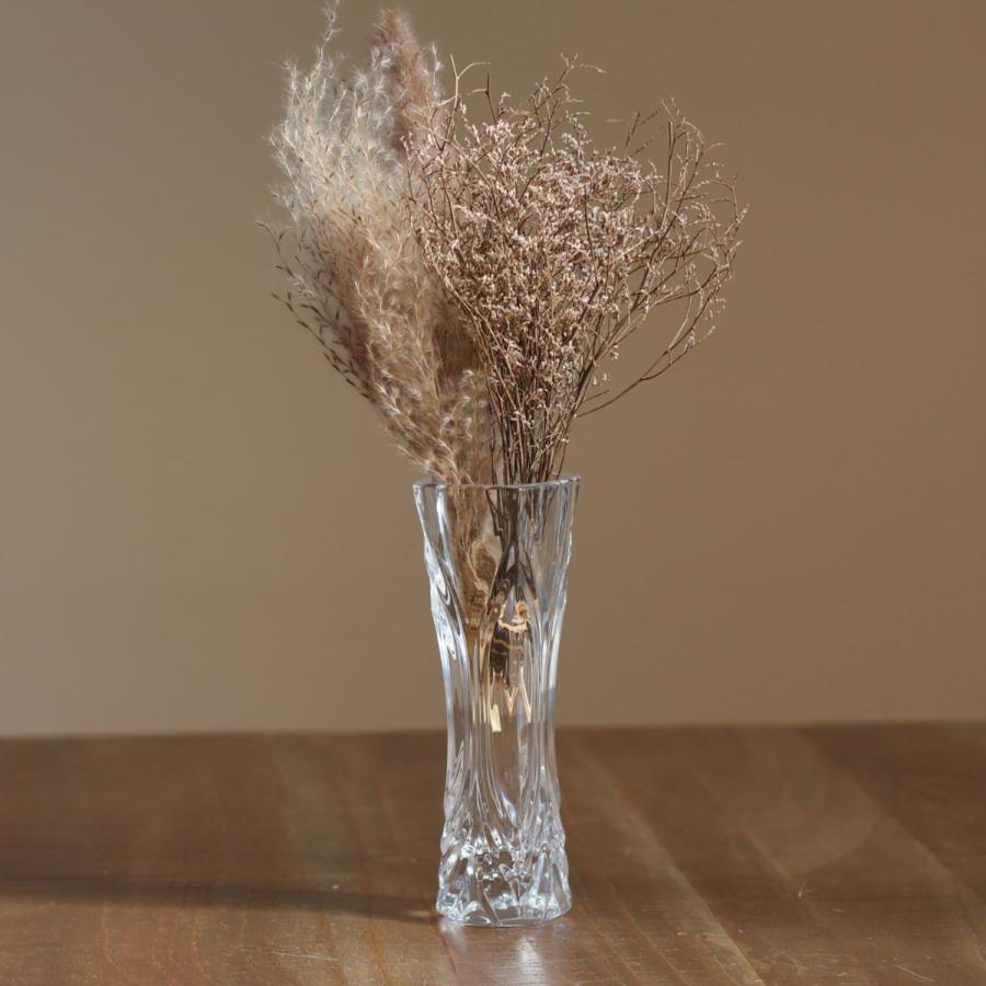花瓶 割れないガラス PVスリムベースデコ （ 花びん 花器 フラワー