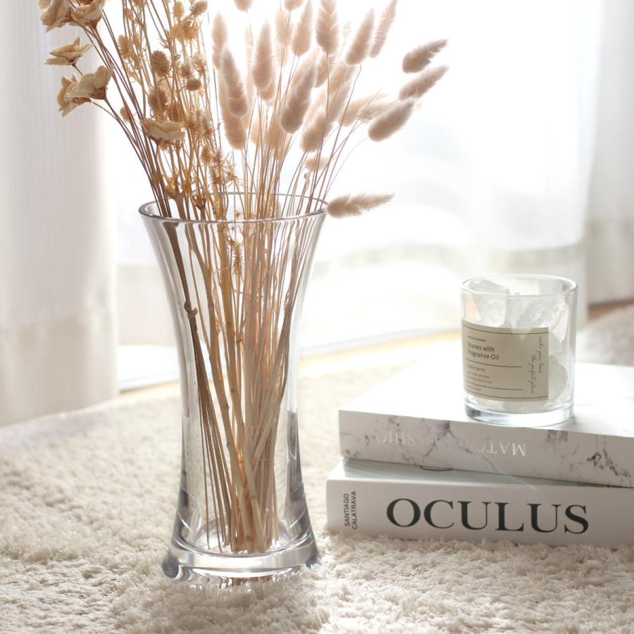 花瓶 割れないガラス PVフラワベース 高さ24cm （ 花びん 花器