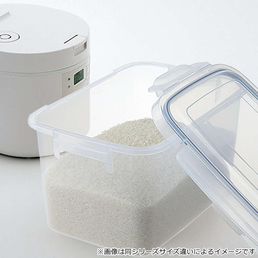 保存容器 12.5L ＳＬジャンボケース 抗菌 （ 密閉 4面ロック プラスチック 保存 容器 ケース 密閉容器 密閉保存容器 4点ロック ）｜colorfulbox｜08