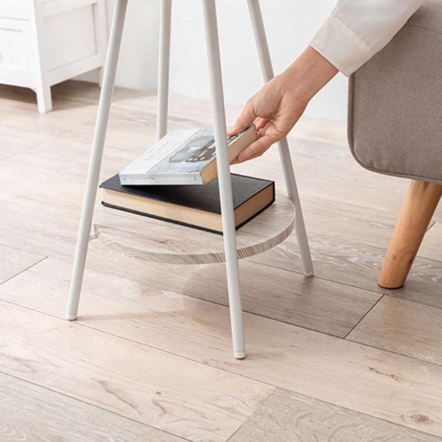 アンティーク家具 大理石 2段 サイドテーブル Amazon｜高級大理石サイドテーブル、2段ラウンドコーヒー