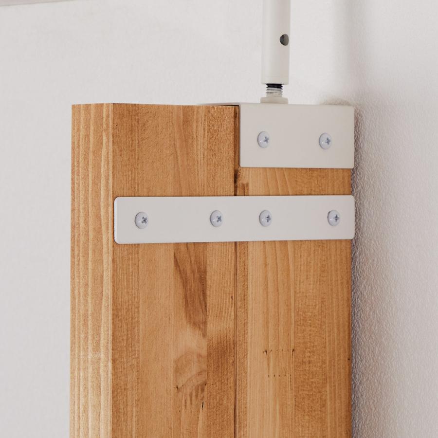 LABRICO 連結パーツ 横2本用 ラブリコ アイアン （ パーツ 部品 連結