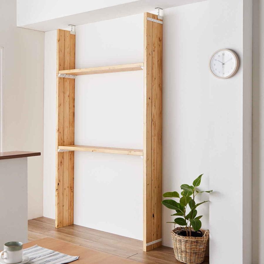 LABRICO 連結パーツ 横3本用 ラブリコ アイアン （ パーツ 部品 連結