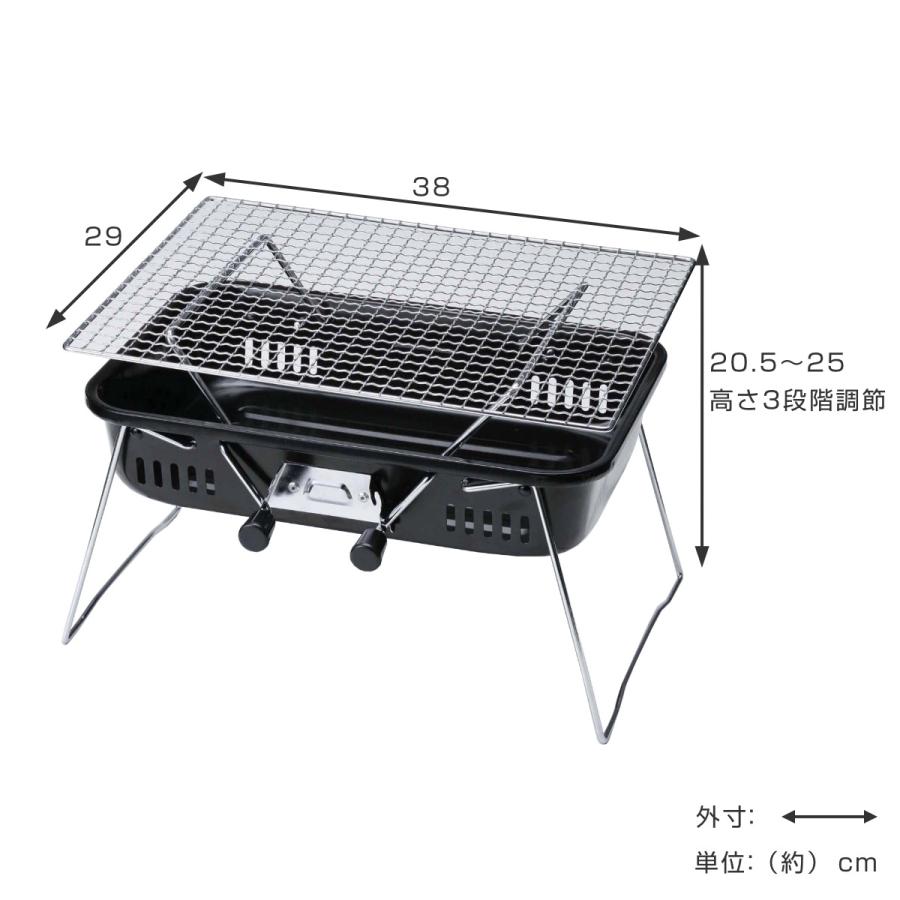 バーベキューコンロ 折りたたみ ミニBBQコンロ （ バーベキュー コンロ 小型 BBQコンロ バーベキューグリル ）｜colorfulbox｜02