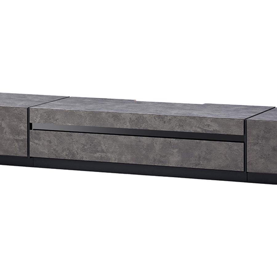 朝日木材加工 テレビ台 ローボード 石目調 モダンデザイン 86V型