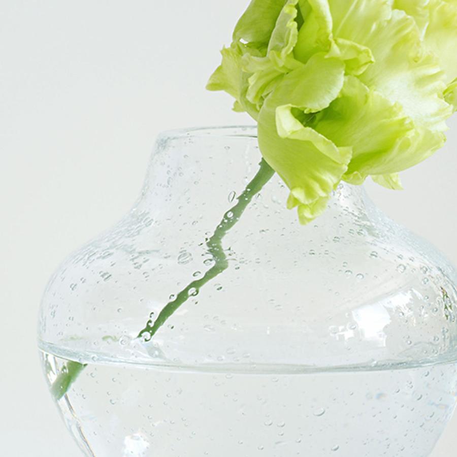 花瓶 DGガラスキュルット 直径10×高さ9.5cm ガラス （ 花びん フラワーベース 花器 ガラス製 インテリア ）｜colorfulbox｜10