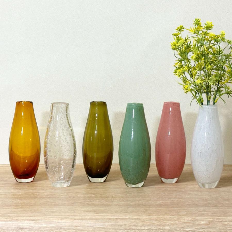 ガラス花瓶セット 7個 花瓶 DGガラススリムベース 直径7×高さ18cm ガラス （ 花びん フラワー