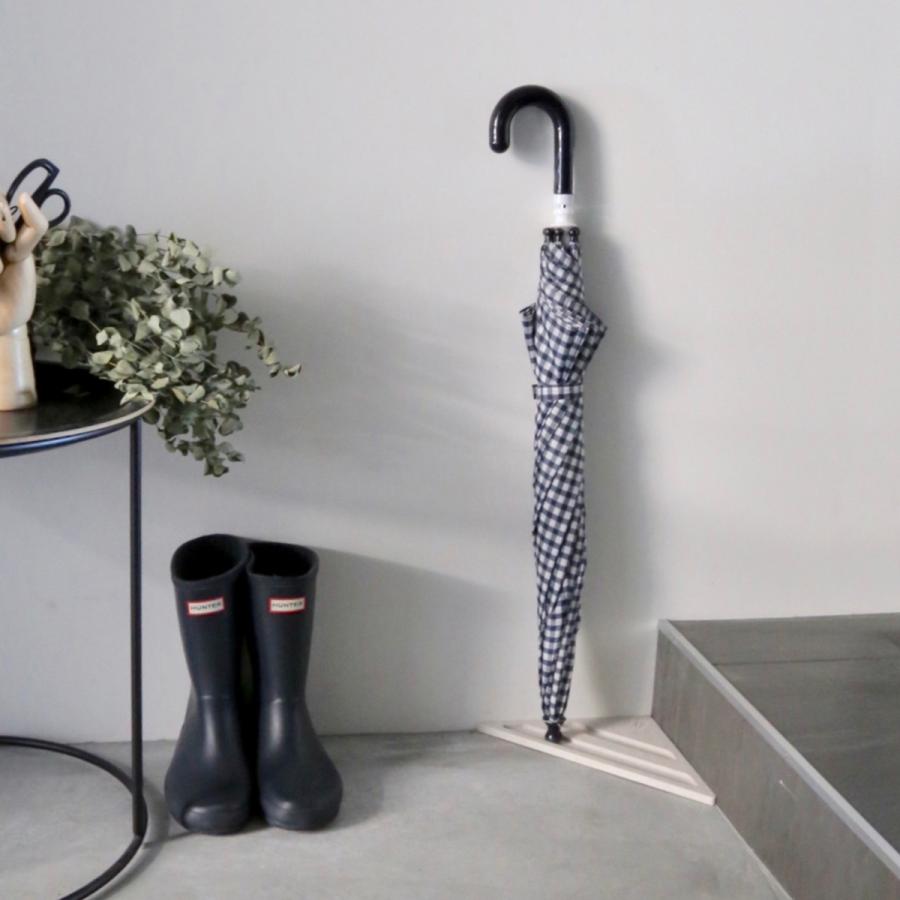 傘立て 屋内用 珪藻土 三角 （ アンブレラスタンド 傘 立てかけ