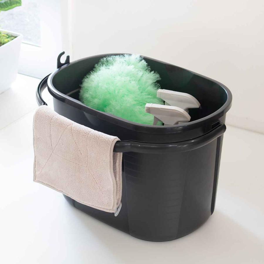 吉川国工業所 バケツ 19L ワイドバケツ オーバル 角型 （ ライク