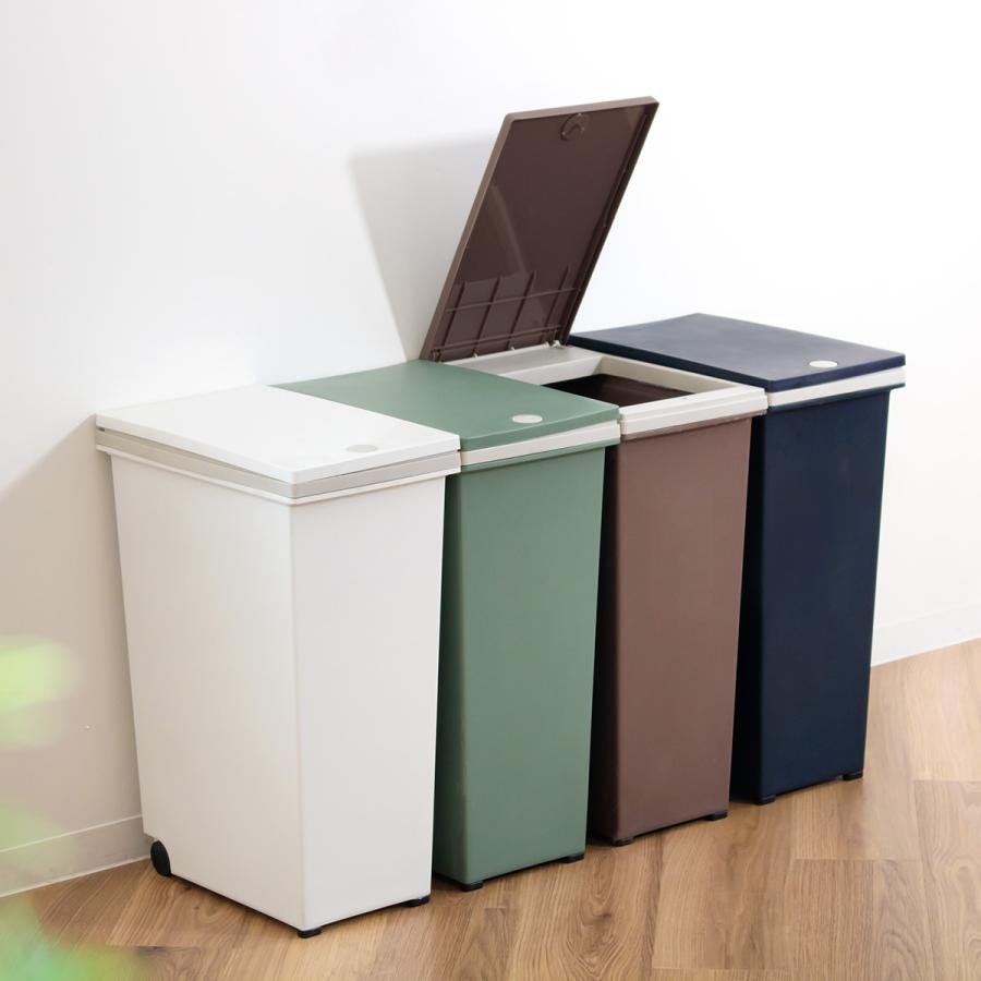 不二貿易（Fuji Boeki） ゴミ箱 30L プッシュ式 ダストボックス アルフ