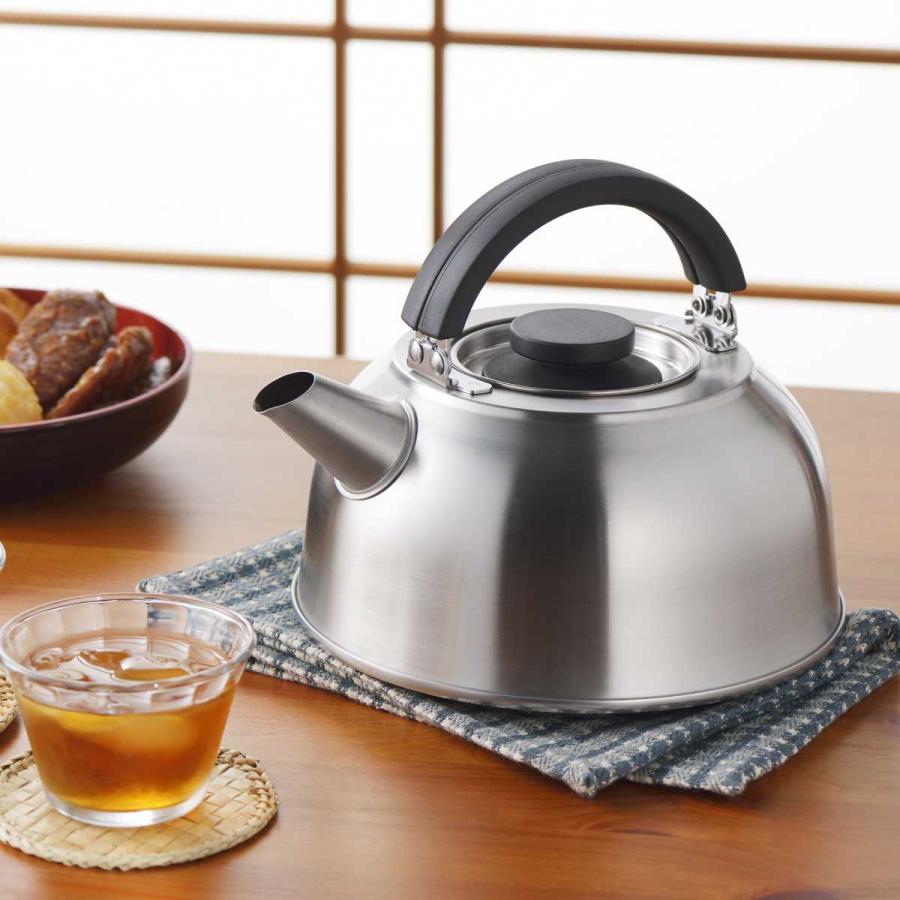 ヴィンテージ　ずっしり重たいやかん　ヤカン 楽天市場】やかん IH対応 モルティ ステンレス 広口ケットル 3L