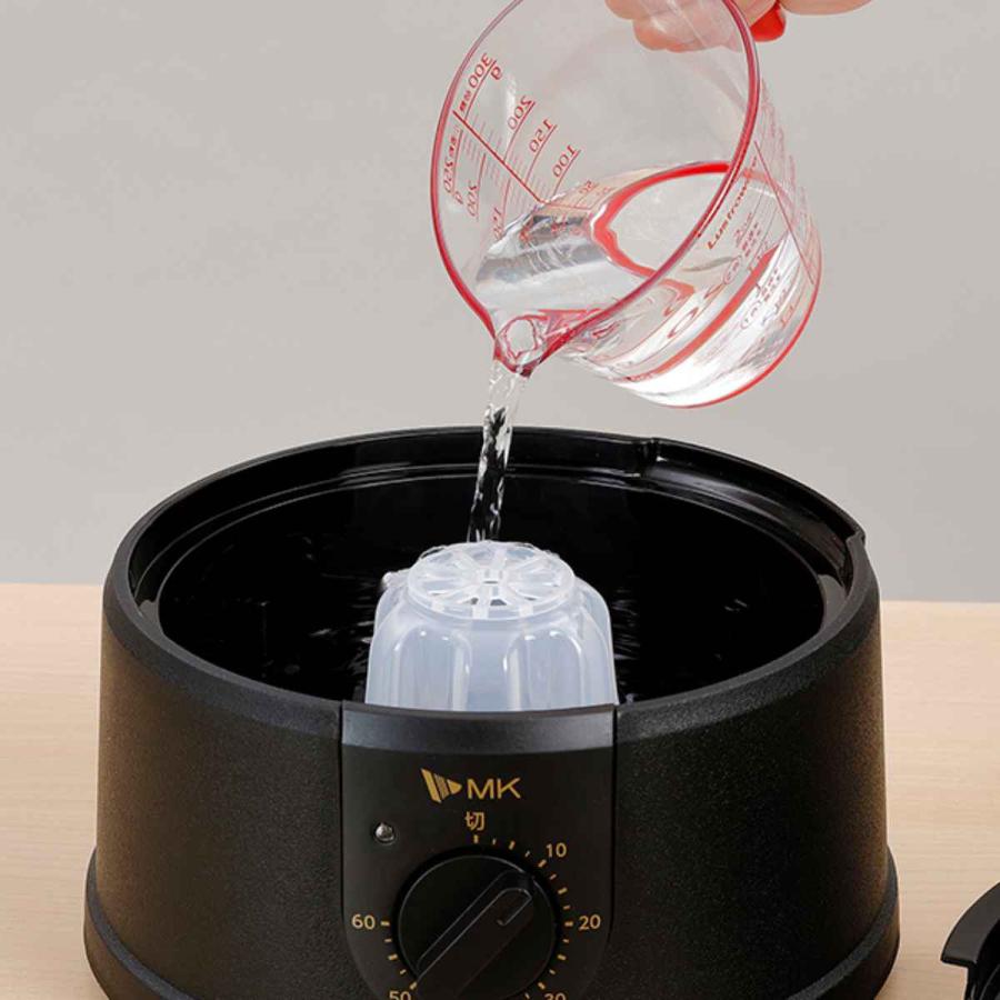 エムケー精工 電気せいろ TEGARU=SEIRO 21cm （ 蒸し器 蒸籠 セイロ