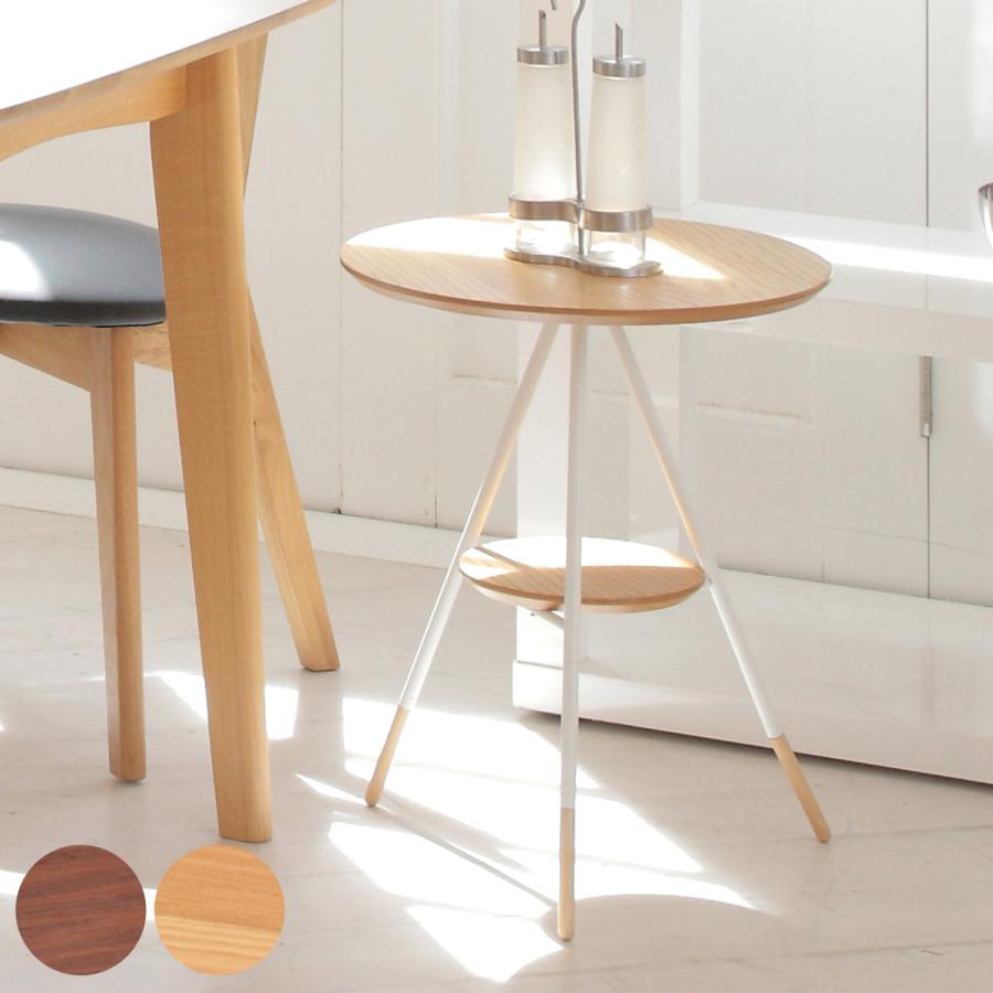 木製サイドテーブル　カフェテーブル 木製 カフェテーブル 高さ60cn サイドテーブル ナイトテーブル