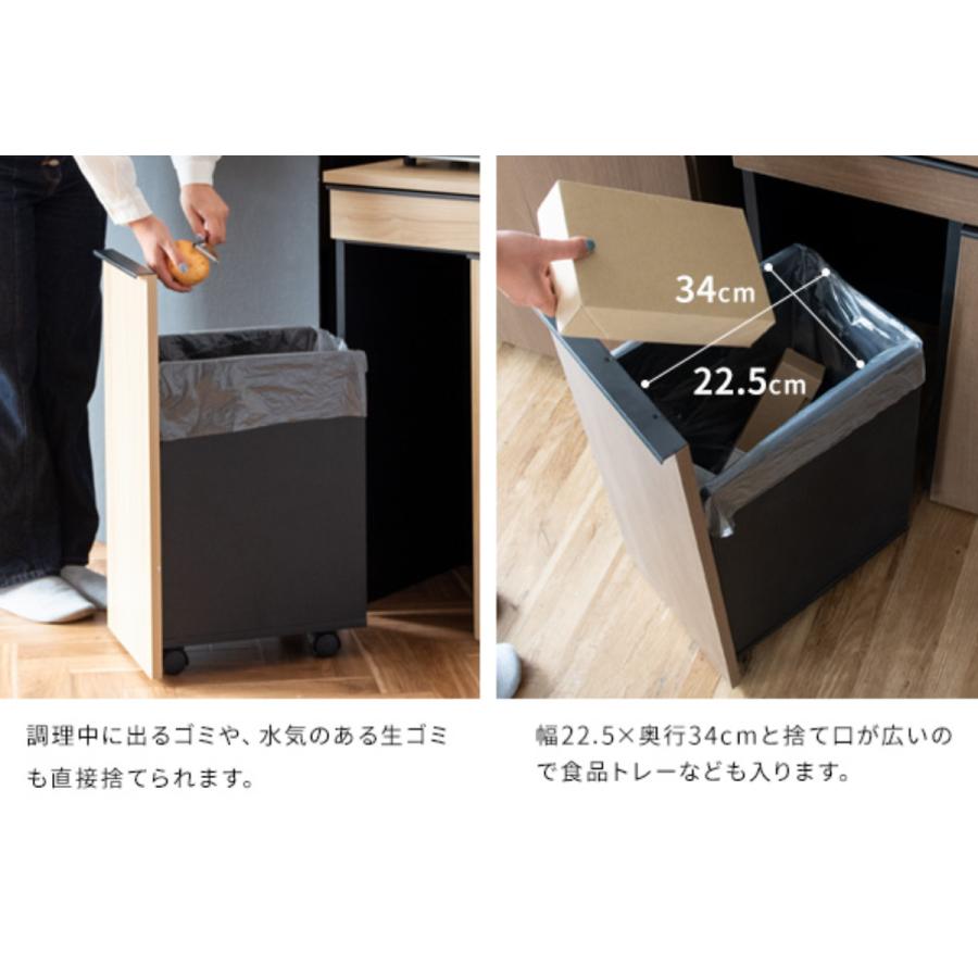 ダストストッカー大２小３空き缶ゴミ分別木目未使用 ダストストッカー大2小3空き缶ゴミ分別木目未使用