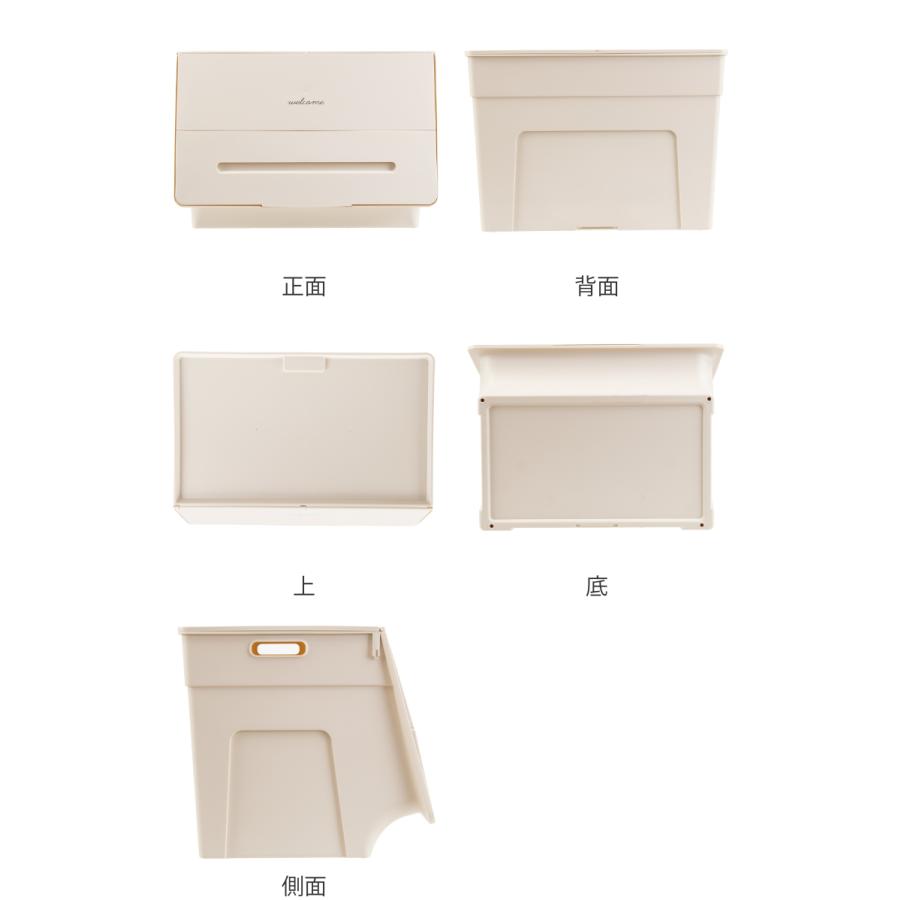 SANKA（サンカ） 収納ボックス 前開き 幅45×奥行34×高さ31cm