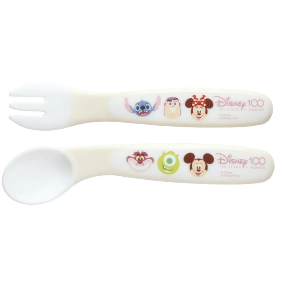 スケーター スプーン フォーク セット キャラクター （ ディズニー