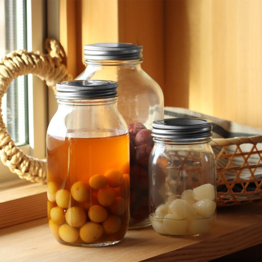 保存容器 450ml ステンレスキャップ保存びん450 セラーメイト （ 日本