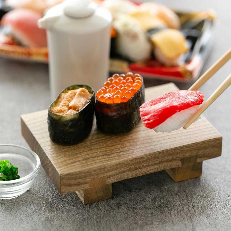 寿司下駄 S 15cm SUSHIGETA 天然木 （ 寿司盛り台 寿司ゲタ 盛台 盛り