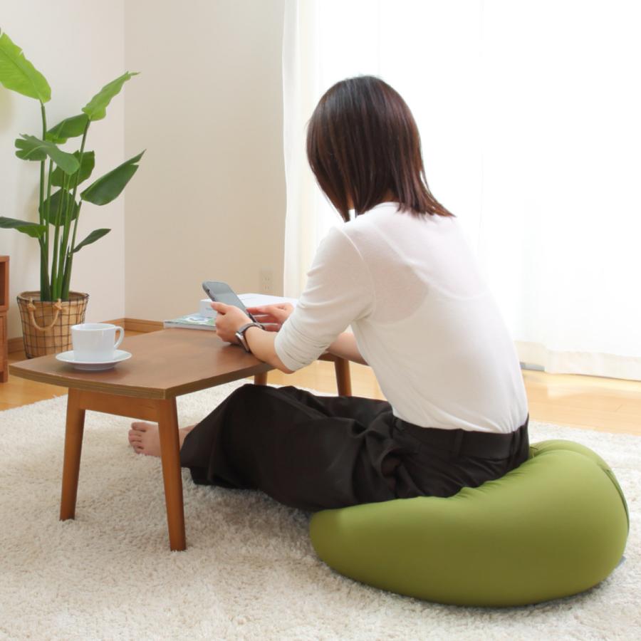 ビーズクッション ミニクッション 極小ビーズ 幅45cm （ ビーズ ソファ