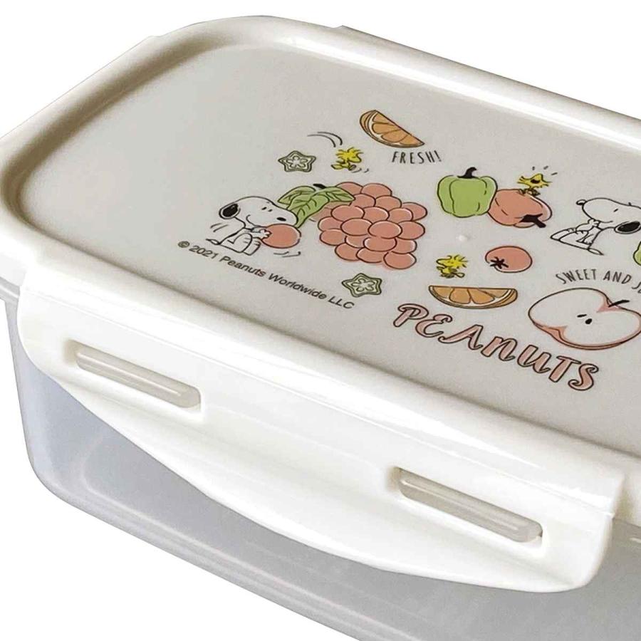 保存容器 340ml スヌーピー 抗菌キーピングケース （ 日本製