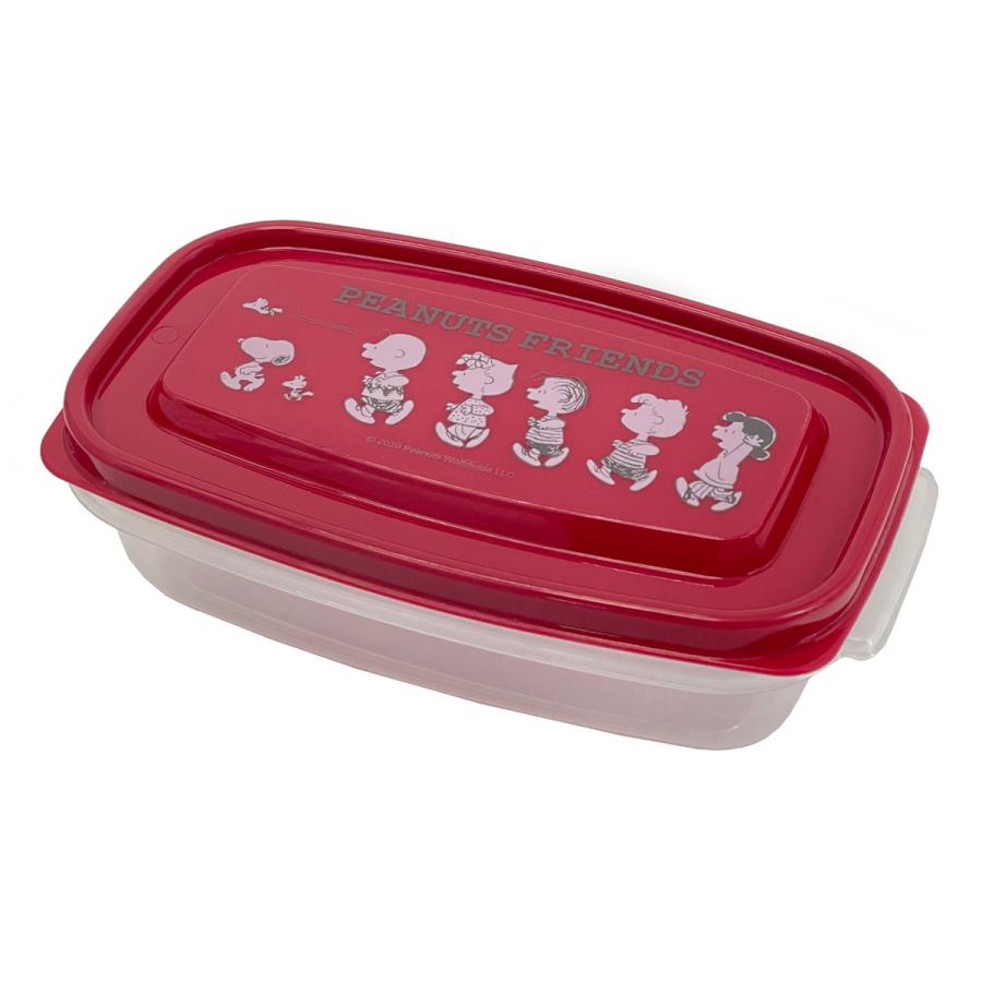 PEANUTS 保存容器 560ml スヌーピー スリムシェフ柄 （ 日本製