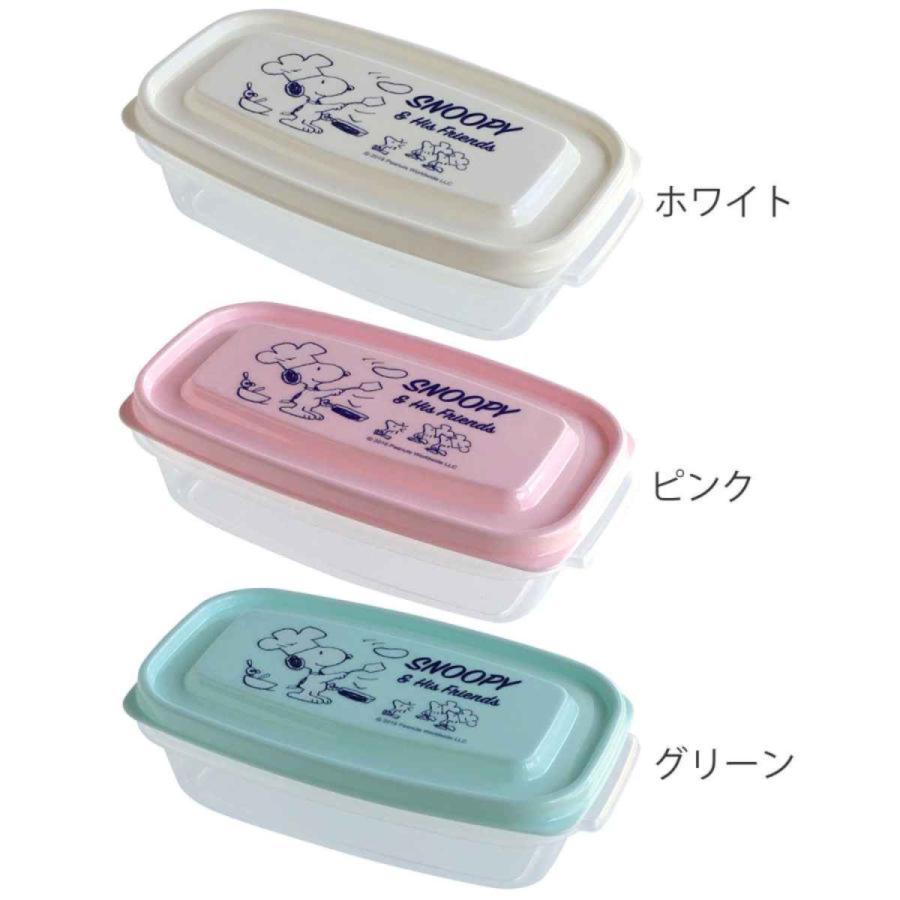 PEANUTS 保存容器 560ml スヌーピー スリムシェフ柄 （ 日本製