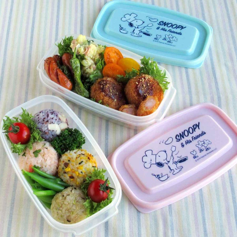 PEANUTS 保存容器 560ml スヌーピー スリムシェフ柄 3個入 （ 日本製