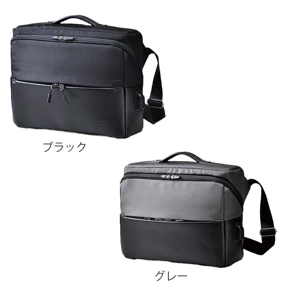 ウノフク ビジネスバッグ BAGGEX ノフィス ショルダーバッグ 横型