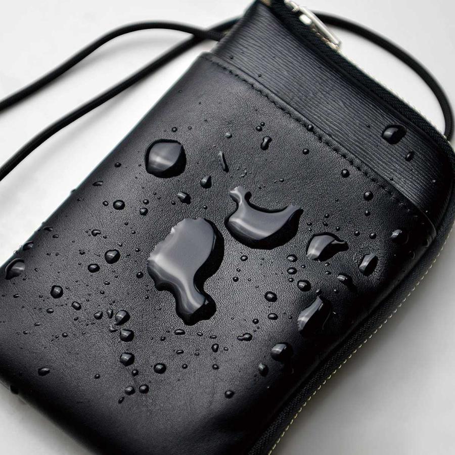 ウノフク ネックウォレット re:credo リンカー ショルダー スマホ入れ