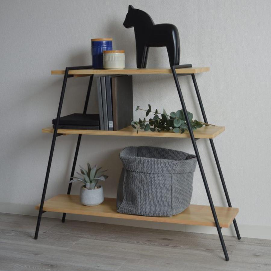 ウッド アイアン シェルフ 棚 木 鉄 ブラウン 観葉植物 茶 オープンラック ウッド アイアン シェルフ 棚 木 鉄 ブラウン 観葉植物 茶 オープンラック