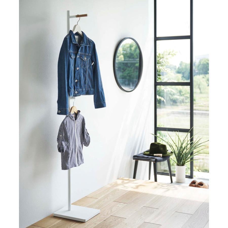 特典付き 山崎実業 tower エントランスコートハンガー タワー （ 4903208059121 タワーシリーズ コート掛け コートハンガー スタンドハンガー コートラック ）