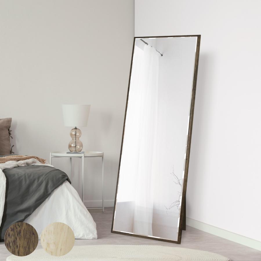 塩川光明堂 ミラー スタンドミラー 60×170cm 全身 （ 鏡 おしゃれ