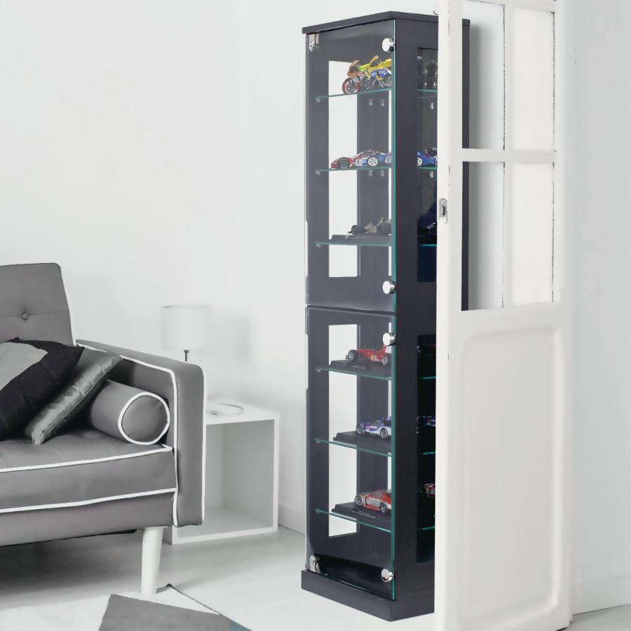 Q3035 塩川光明堂　カルトーネ　コレクションケース　棚　ラック ガラス Q3035 塩川光明堂 カルトーネ コレクションケース 棚 ラック ガラス