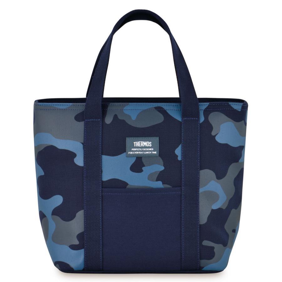 ランチバッグ 約6L 保冷バッグ ランチボックス ブラック ダイヤ柄 THERMOS（サーモス） ランチバッグ 保冷 保冷ランチバッグ RFF-007 7L