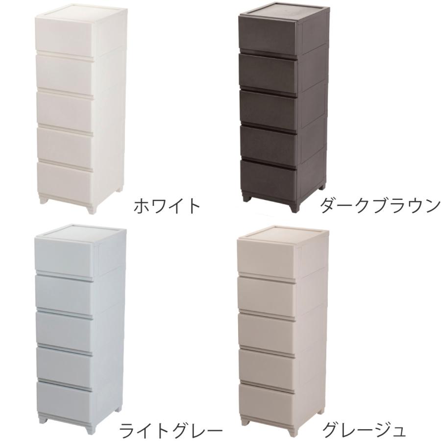 JEJアステージ チェスト 壁付 デコニーシーヴォ 5段 幅34×奥行43×高さ