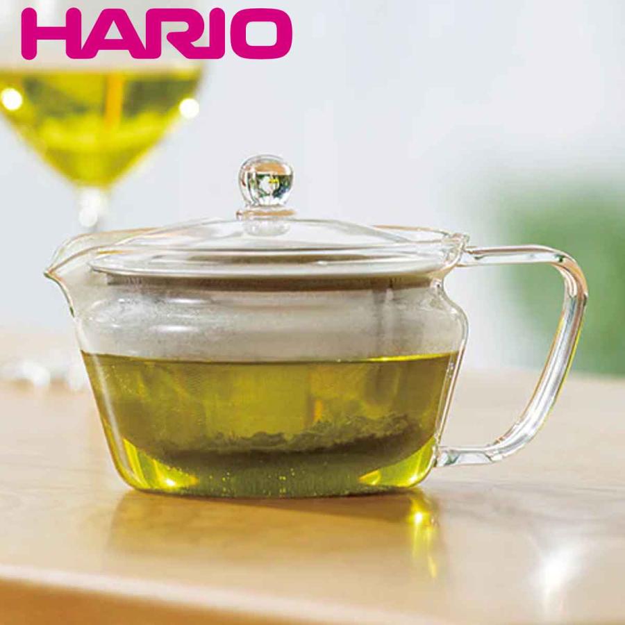 HARIO（ハリオ） 茶茶急須 禅 300ml 耐熱ガラス CHZ-30T （ HARIO 電子