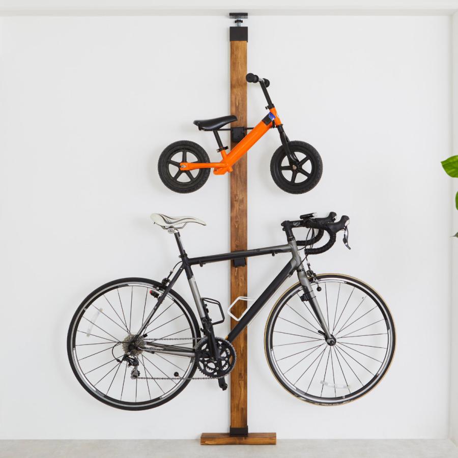 ロードバイク　サイクルラック LABRICO ロードバイクハンガー ハンドル幅46cmまで対応 ラブリコ 2×4