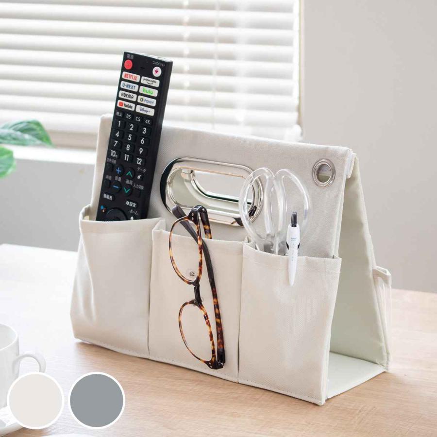 東洋ケース（TOYOCASE） 卓上収納 壁掛け収納 2WAYポケットラック